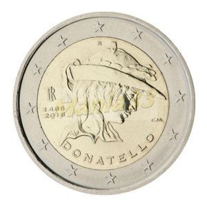 2€ Juhlaraha Italia 2016 Donatello