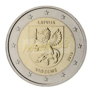 2€ Latvia Vidzeme