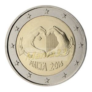 2€ Malta 2016 Love