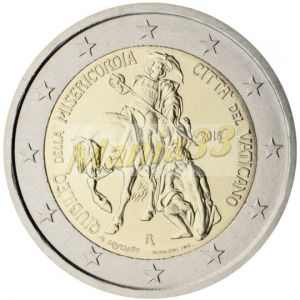 2€ Juhlaraha Vatikaani Gendarmeria 2016