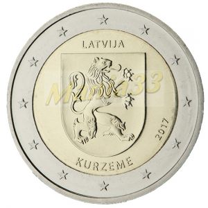 2€ CC  Latvia 2017 kurzeme