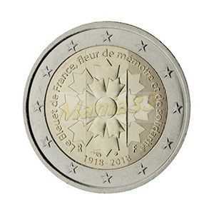 2€ Juhlaraha Ranska 2018 Ruiskaunokki
