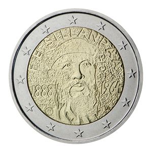 2€  Rulla Suomi 2013 F.E. Sillanpää Vuosiluvullinen