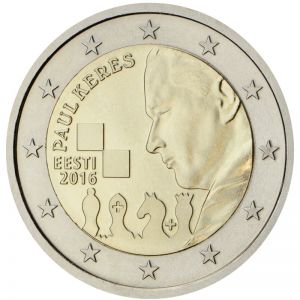 2€ Juhlaraha Viro 2016 Paul Keres