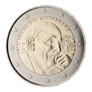 2€ Juhlaraha Ranska 2016 EM Jalkapallo