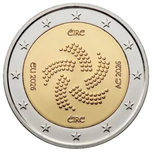 2€ Irlanti 2026 EU puheenjohtaja