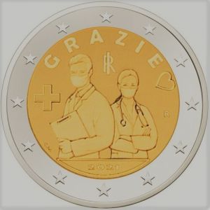 2€ Rulla Italia 2021 Kiitos