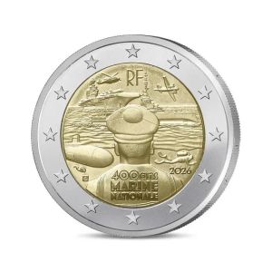 2€ CC France 2025 French Navy