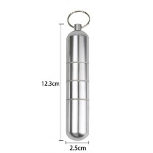 Vedenkestävä säilytysputkilo 12,2cm