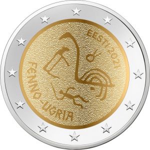 2€ CC Roll Estonia 2021 The Finno-Ugric Peoples