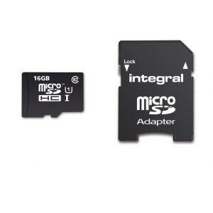 microSDHC 16GB Class 10 UHS-I U1