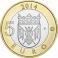 5 Euro UNC Maakuntien eläimet -Varsinais-Suomi – Kettu