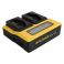 Canon LP-E4 LP-E19 laturi 2 akulle (7686)